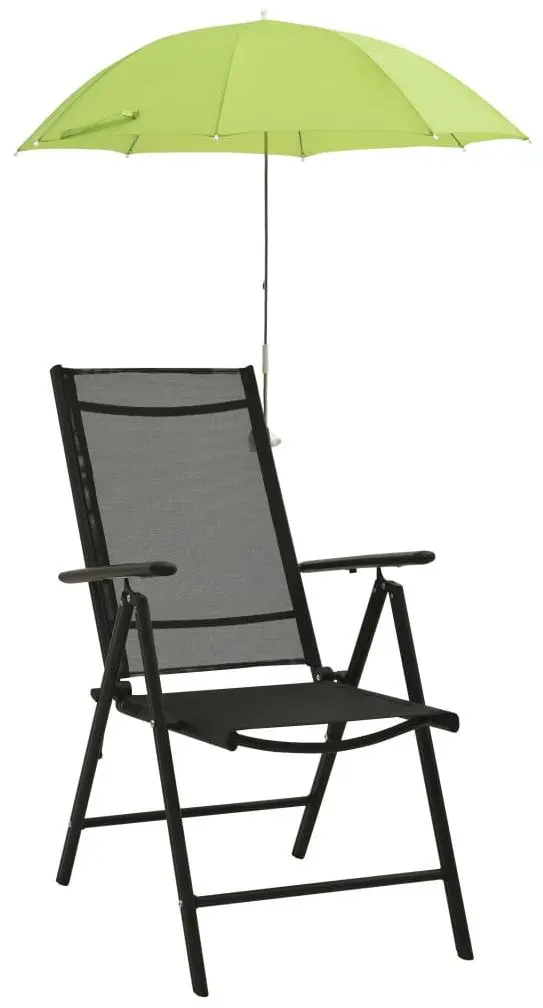 Набор зонтов с креплением на садовый стул VidaXL 47935 (Green)
