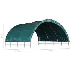 Pavilion pentru animalele de companie VidaXL 3056433 (Green) Thumb