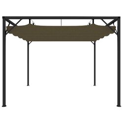 Pergola VidaXL 312220 3x3 (Taupe) Thumb