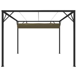Pergola VidaXL 312220 3x3 (Taupe) Thumb