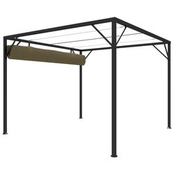 Pergola VidaXL 312220 3x3 (Taupe) Thumb