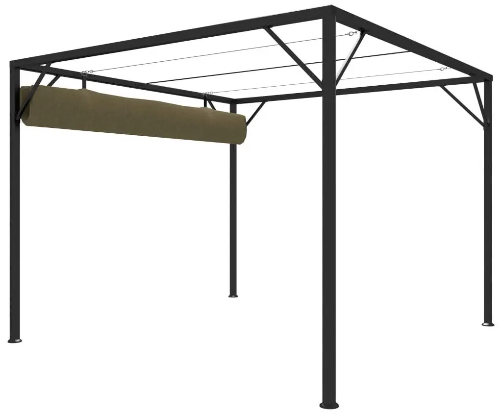 Pergola VidaXL 312220 3x3 (Taupe)
