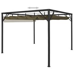 Pergola VidaXL 312220 3x3 (Taupe) Thumb