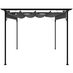 Пергола VidaXL 312226 3x3 (Anthracite) Thumb