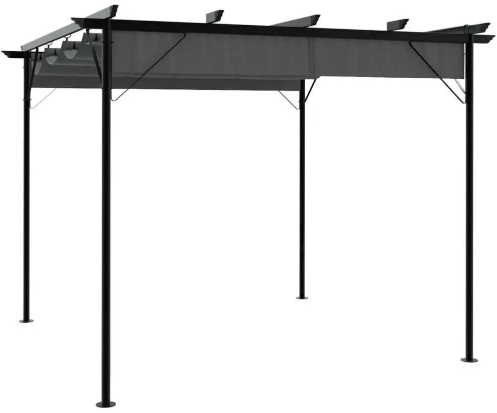 Пергола VidaXL 312226 3x3 (Anthracite)