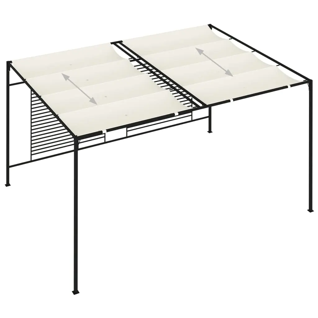 Pergola VidaXL 313623 3x4 (Cream)