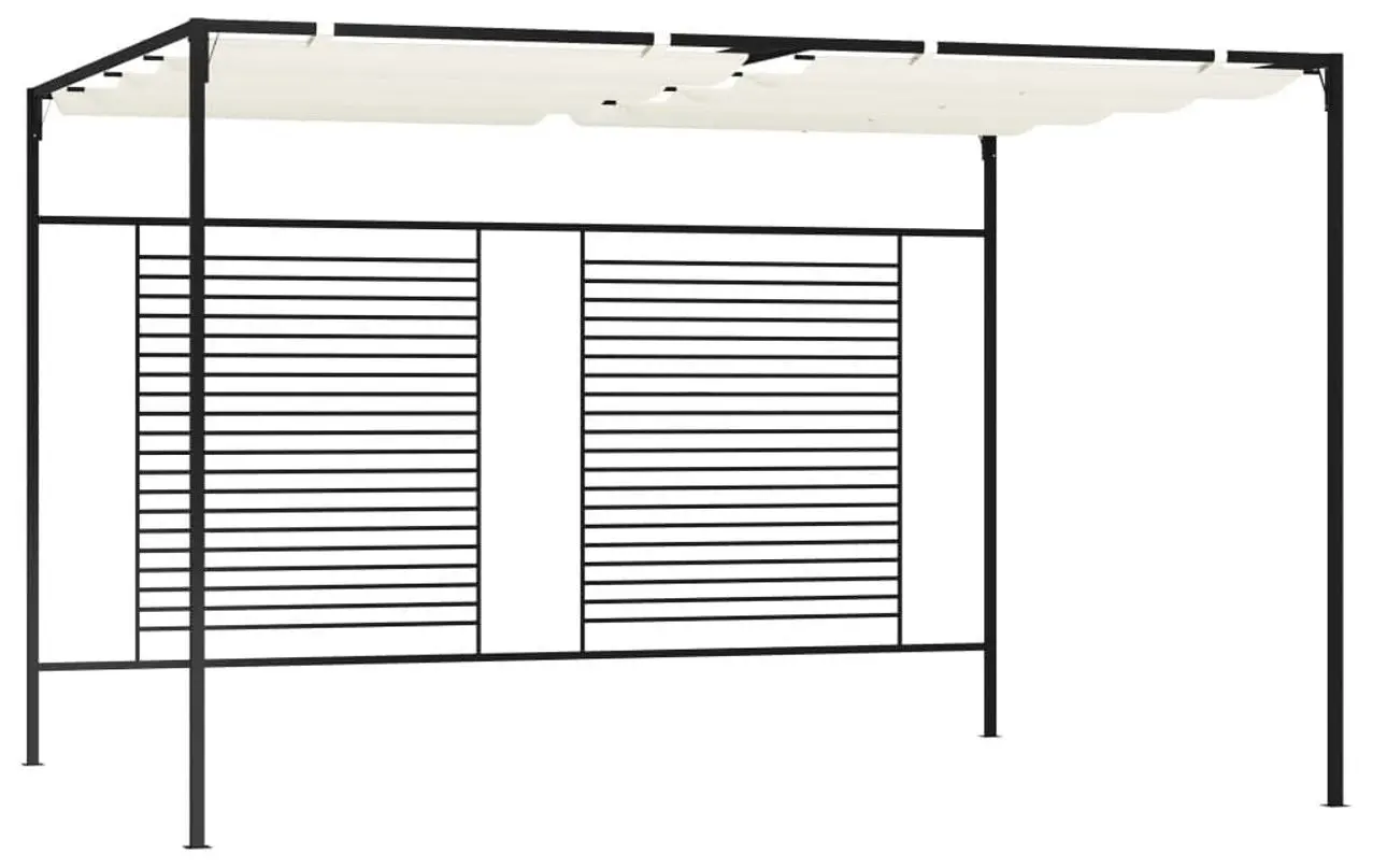 Pergola VidaXL 313623 3x4 (Cream)