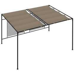 Пергола VidaXL 313624 4x3 (Taupe) Thumb