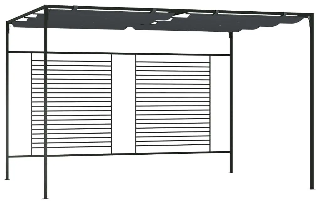 Pergola VidaXL 313625 4x3 (Anthracite)
