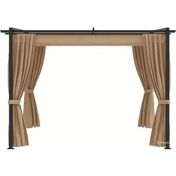 Пергола VidaXL 313897 3х3 (Taupe Grey) Thumb