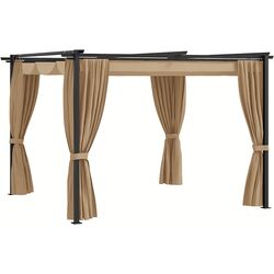 Pergola VidaXL 313897 3х3 (Taupe Grey)