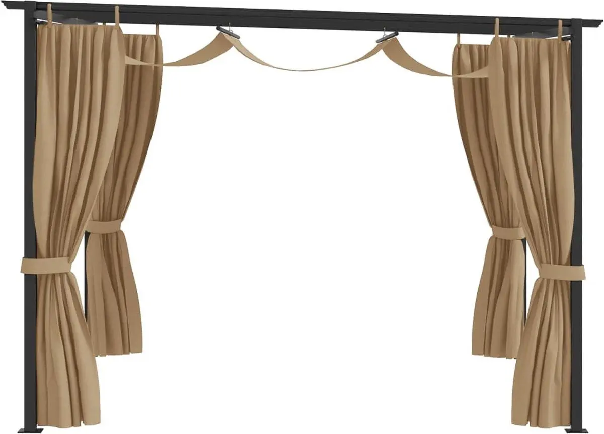 Пергола VidaXL 313897 3х3 (Taupe Grey)