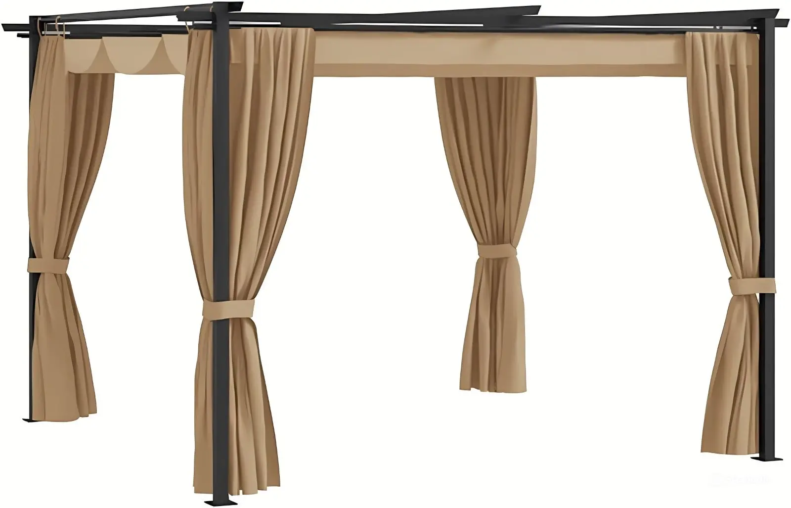 Пергола VidaXL 313897 3х3 (Taupe Grey)