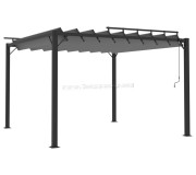 Pergola VidaXL 313926 3x3 (Anthracite)