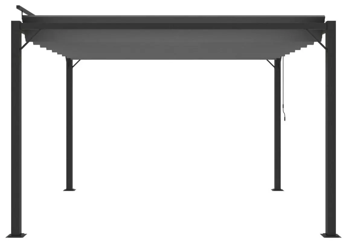 Пергола VidaXL 313926 3x3 (Anthracite) - 3