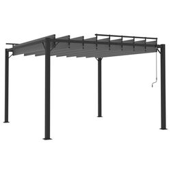 Пергола VidaXL 313926 3x3 (Anthracite) Thumb