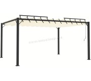 Pergola VidaXL 313927 3x4 (Cream)