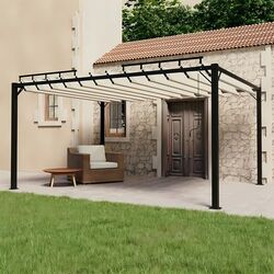 Pergola VidaXL 313927 3x4 (Cream) Thumb