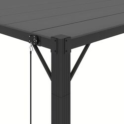Pergola VidaXL 313929 3x4 (Anthracite) Thumb