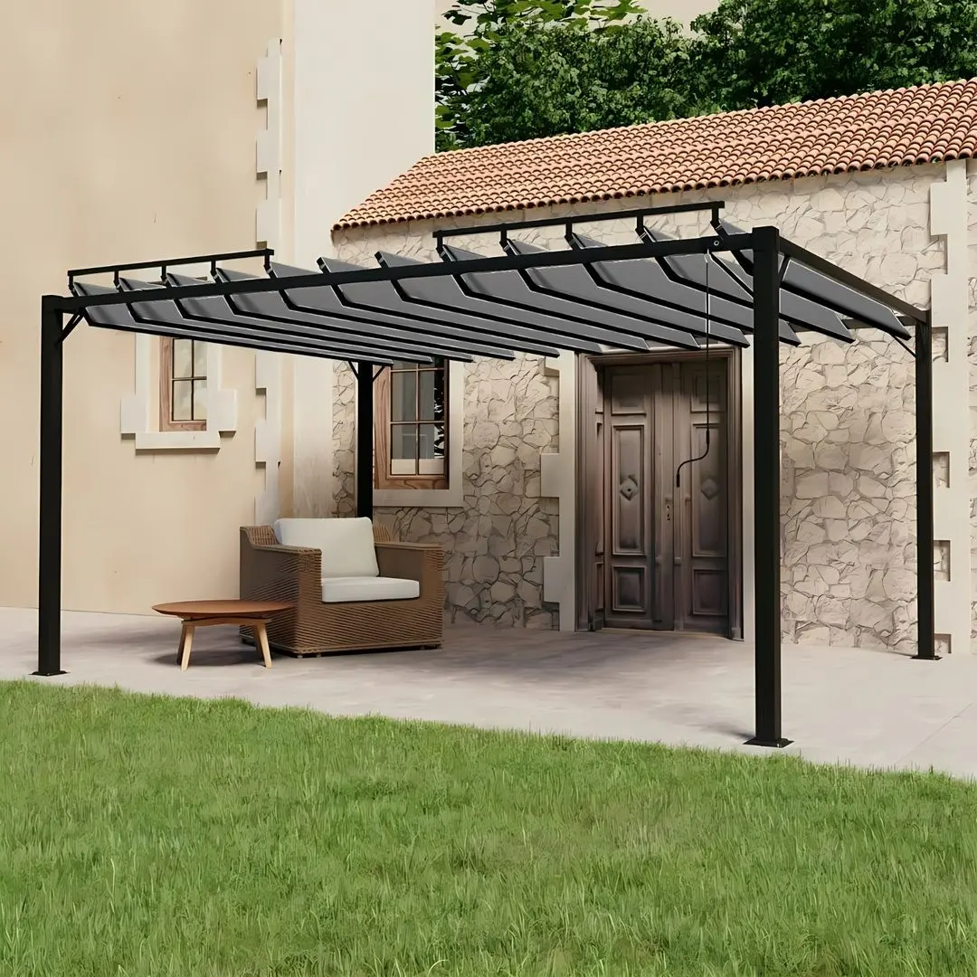 Pergola VidaXL 313929 3x4 (Anthracite)