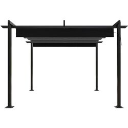 Pergola VidaXL 318535 3x3 (Anthracite) Thumb