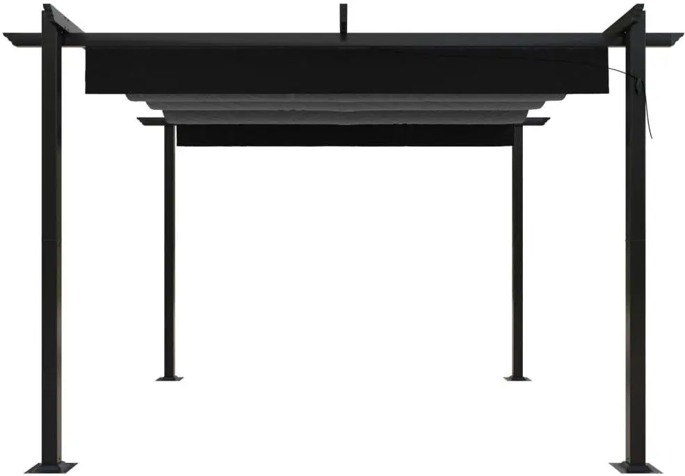 Pergola VidaXL 318535 3x3 (Anthracite)