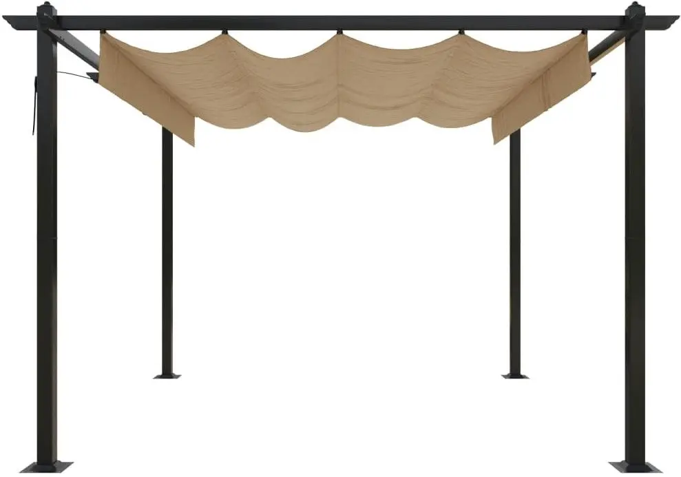 Пергола VidaXL 318536 3x3 (Taupe Grey)