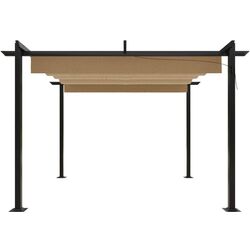 Пергола VidaXL 318536 3x3 (Taupe Grey) Thumb