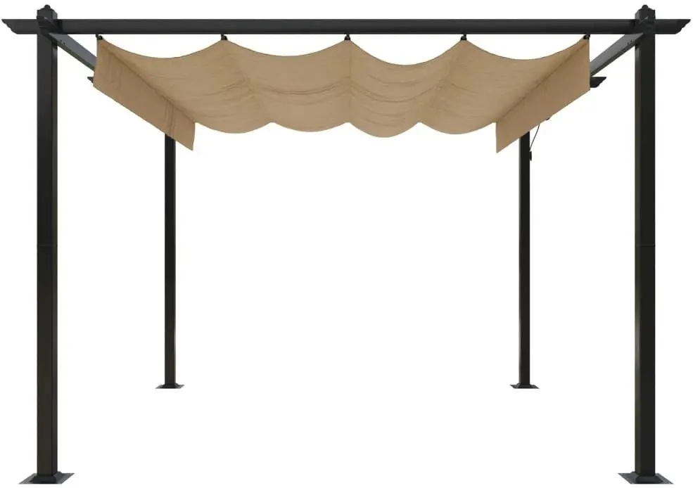 Пергола VidaXL 318536 3x3 (Taupe Grey)