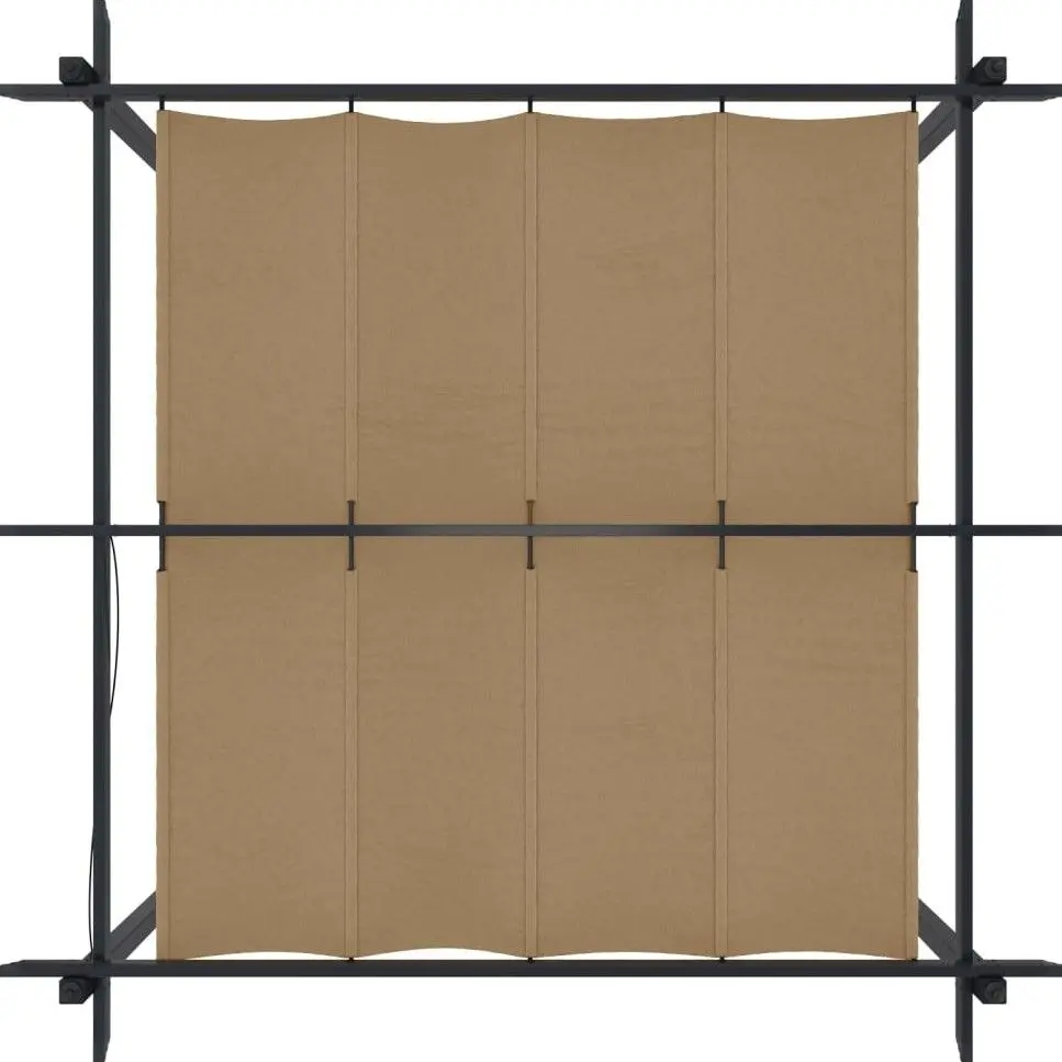 Пергола VidaXL 318536 3x3 (Taupe Grey)