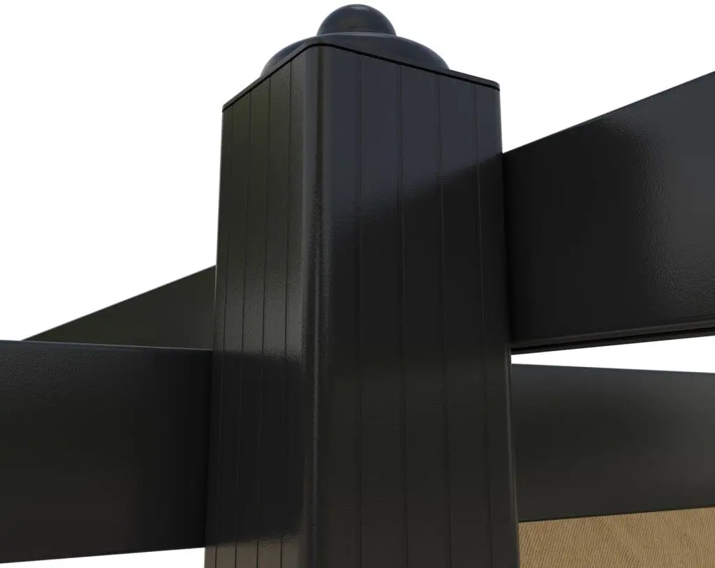 Пергола VidaXL 318536 3x3 (Taupe Grey)