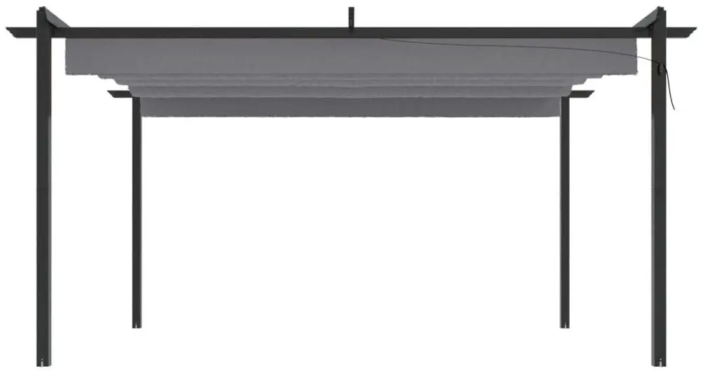 Пергола VidaXL 318538 4x3 (Anthracite)