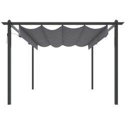 Пергола VidaXL 318538 4x3 (Anthracite) Thumb