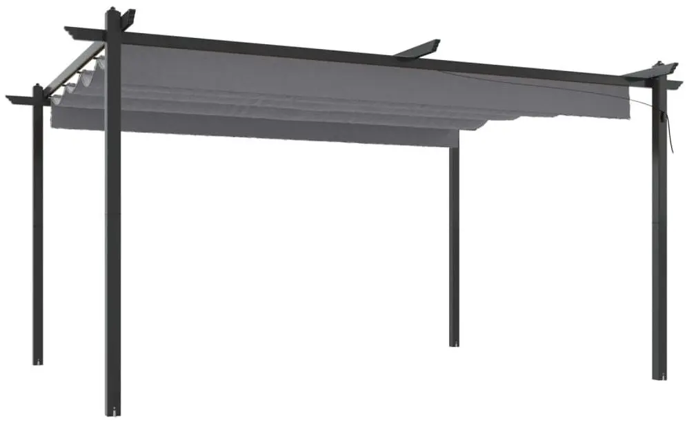 Пергола VidaXL 318538 4x3 (Anthracite)
