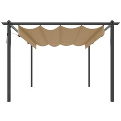 Pergola VidaXL 318539 4x3 (Taupe) Thumb