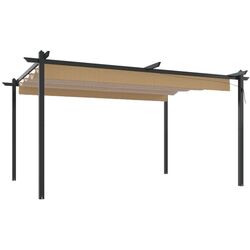Pergola VidaXL 318539 4x3 (Taupe)