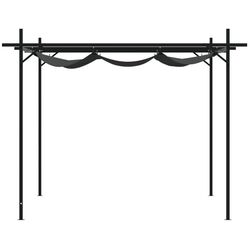 Pergola VidaXL 360116 3х3 (Anthracite) Thumb