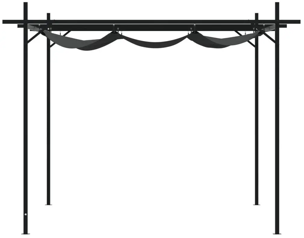 Pergola VidaXL 360116 3х3 (Anthracite)