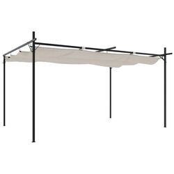 Pergola VidaXL 360117 4х3 (Cream)
