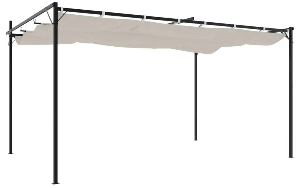 Pergola VidaXL 360117 4х3 (Cream)