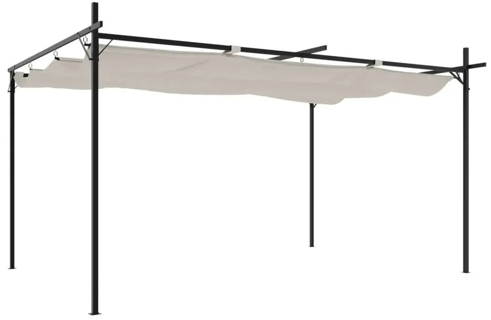 Pergola VidaXL 360117 4х3 (Cream)