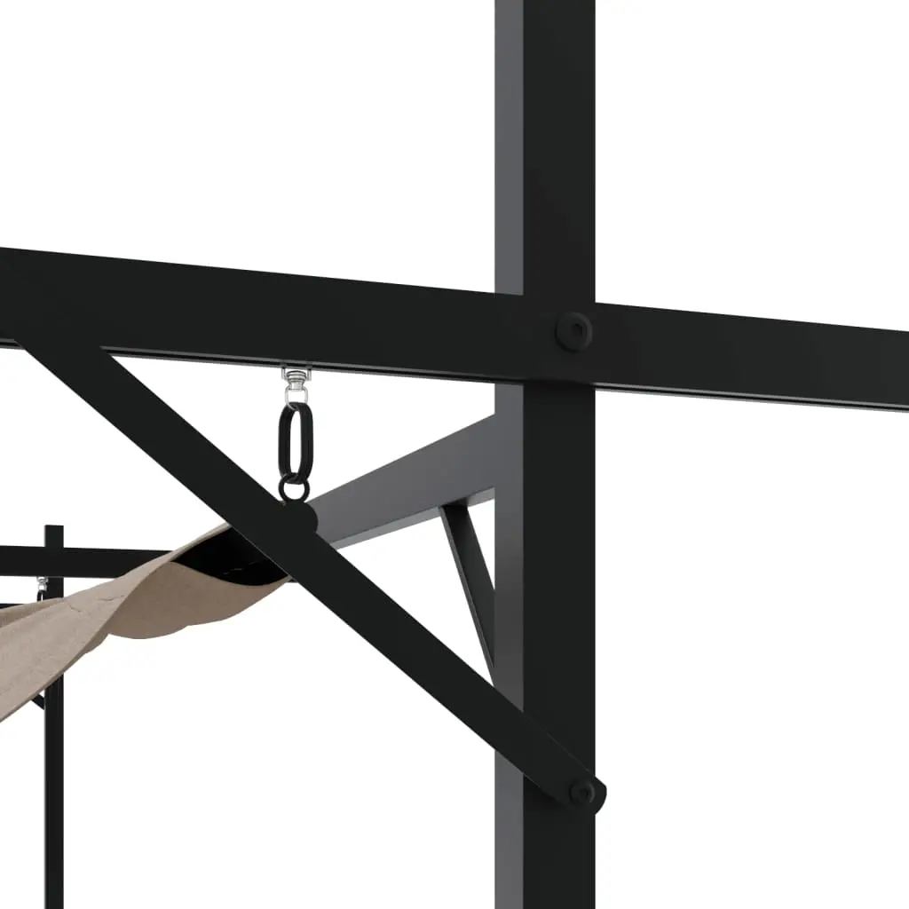 Pergola VidaXL 360121 6х3 (Taupe)