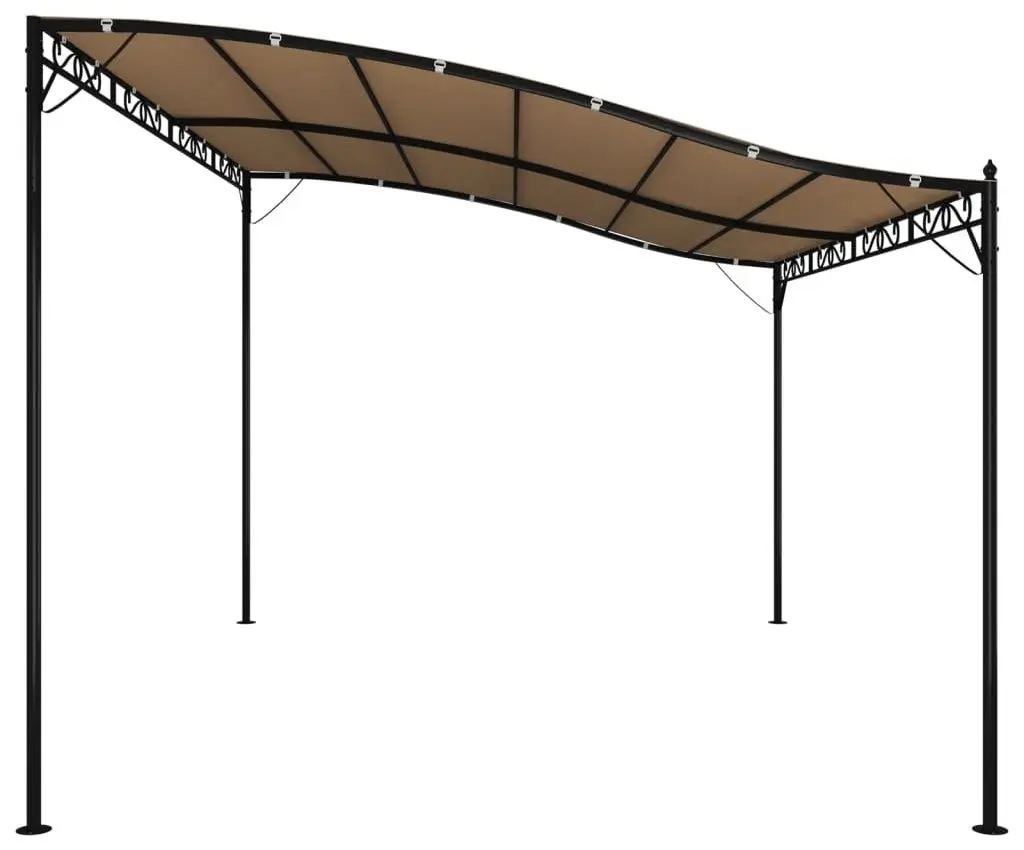 Pergola VidaXL 362396 4x3 (Taupe) - 3
