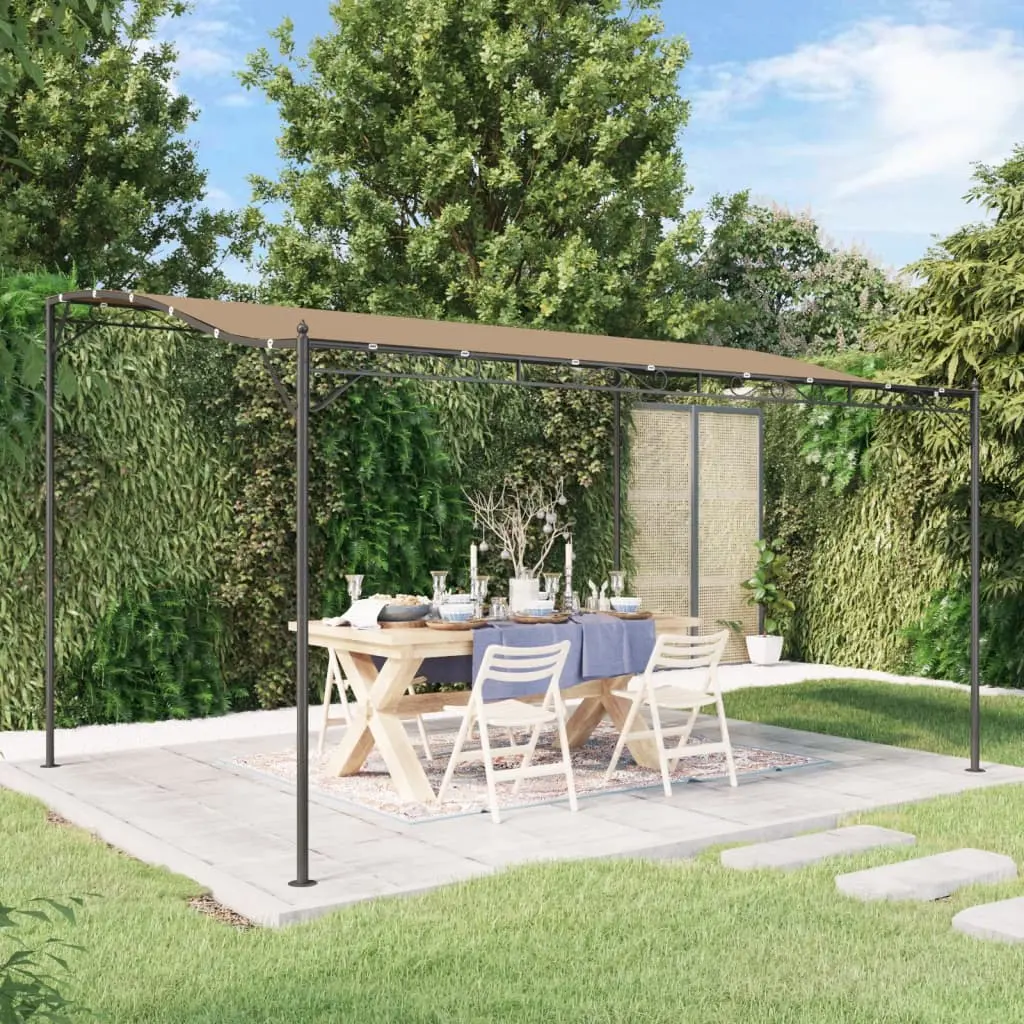 Pergola VidaXL 362396 4x3 (Taupe) - 6