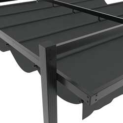 Pergola VidaXL 4003969 3x3 (Anthracite) Thumb