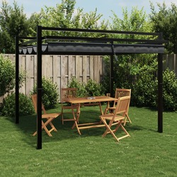 Pergola VidaXL 4003969 3x3 (Anthracite) Thumb