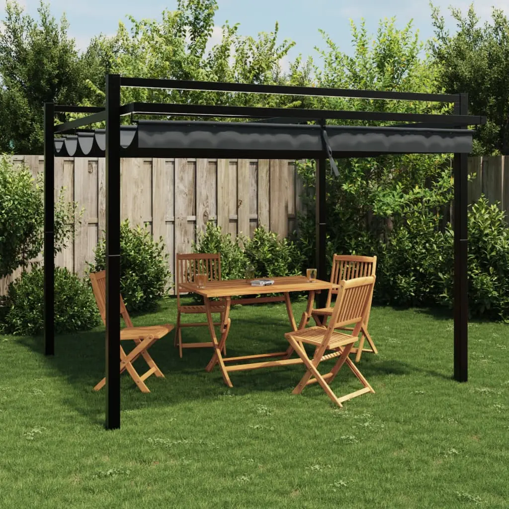 Pergola VidaXL 4003969 3x3 (Anthracite)
