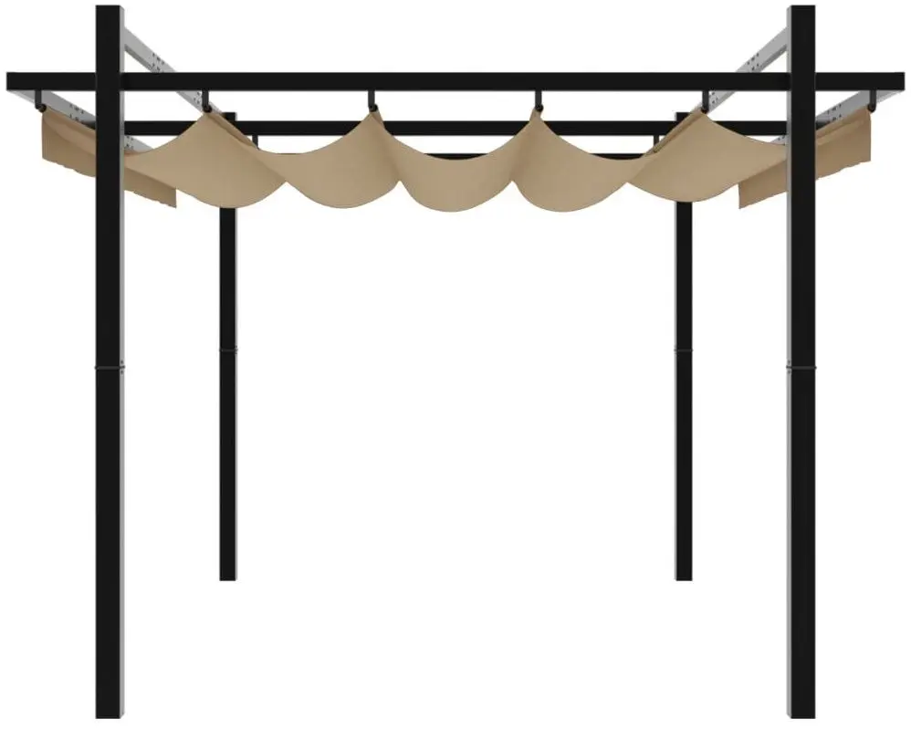 Pergola VidaXL 4003970 3x3 (Taupe)