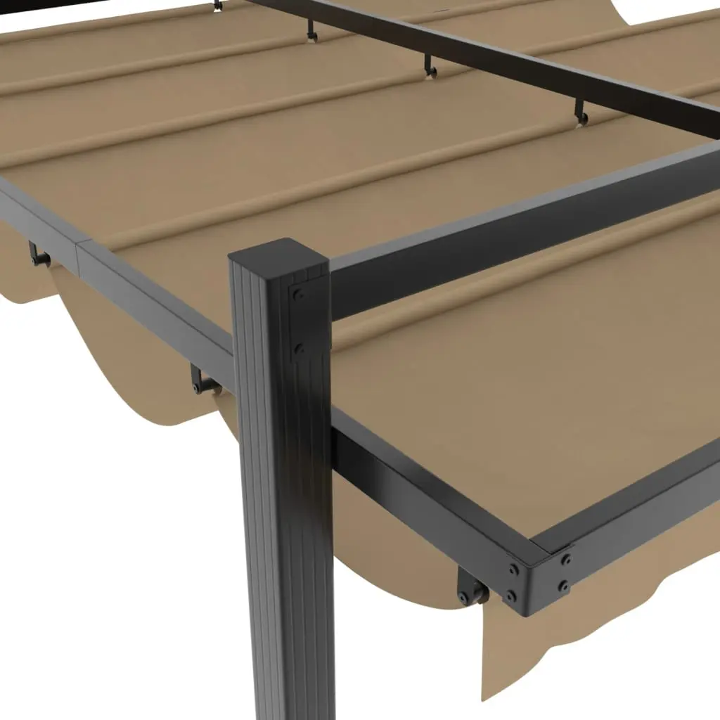 Pergola VidaXL 4003970 3x3 (Taupe)
