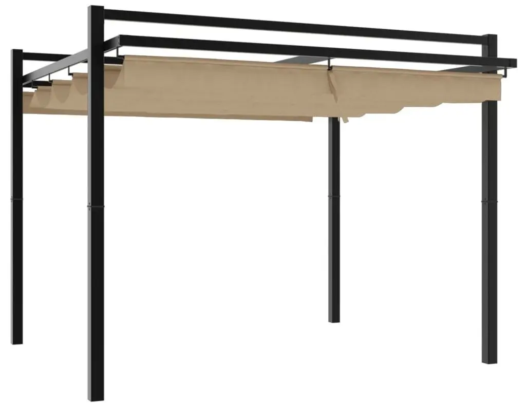 Pergola VidaXL 4003970 3x3 (Taupe)